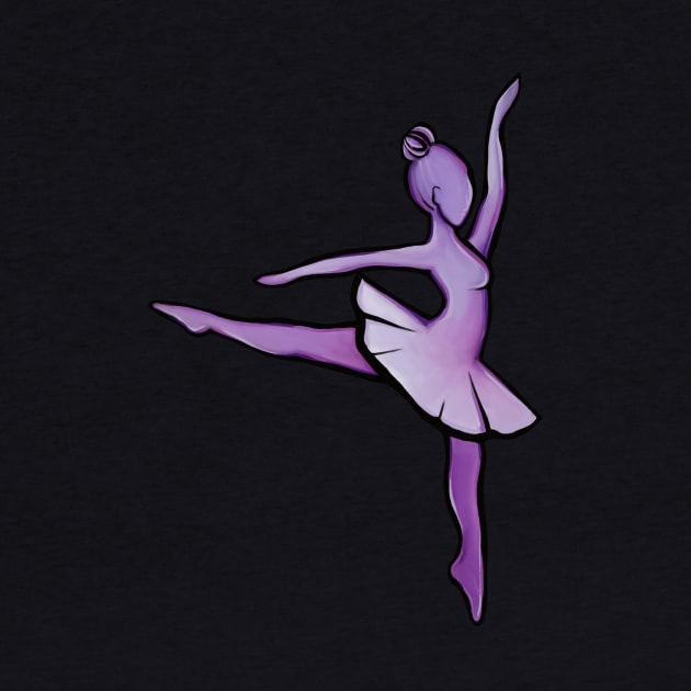 Purple Ballerina by bubbsnugg